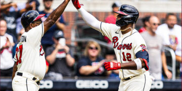 Bravos emparejó la serie ante los Cerveceros