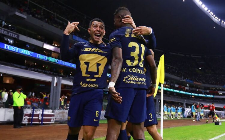 Pumas termina con el America en goleada