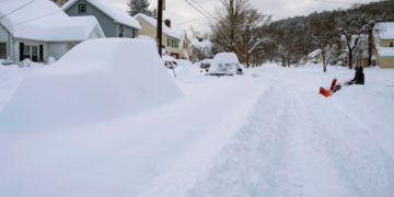 Tormenta de nieve en New York sería la peor de los últimos años