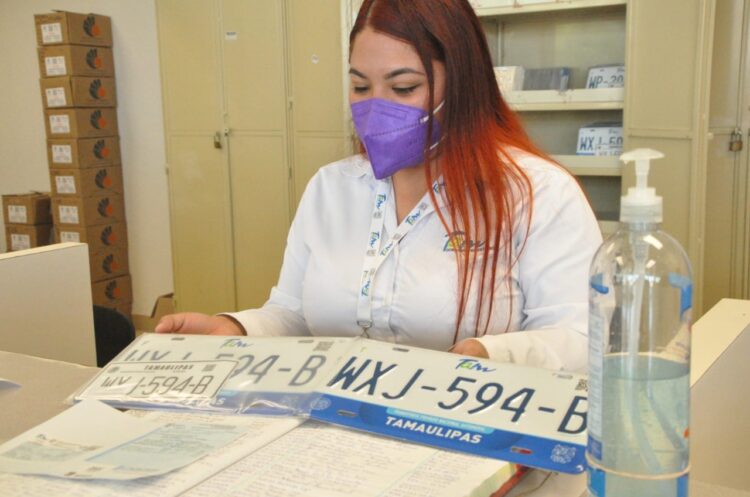 Comienza cobro de placas en Tamaulipas