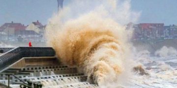 Alerta Roja en Reino Unido por la tormenta Eunice