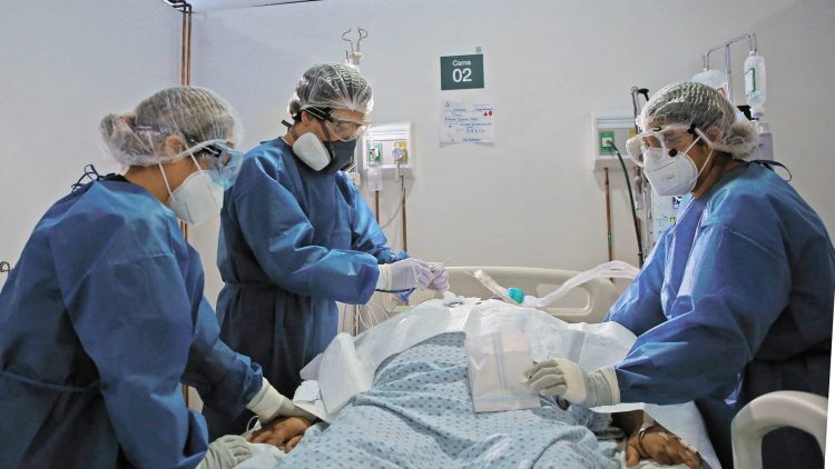 Ocupación hospitalaria por covid-19 en Tamaulipas son no vacunados