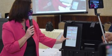 Presenta IETAM la urna electrónica para votaciones en Tamaulipas