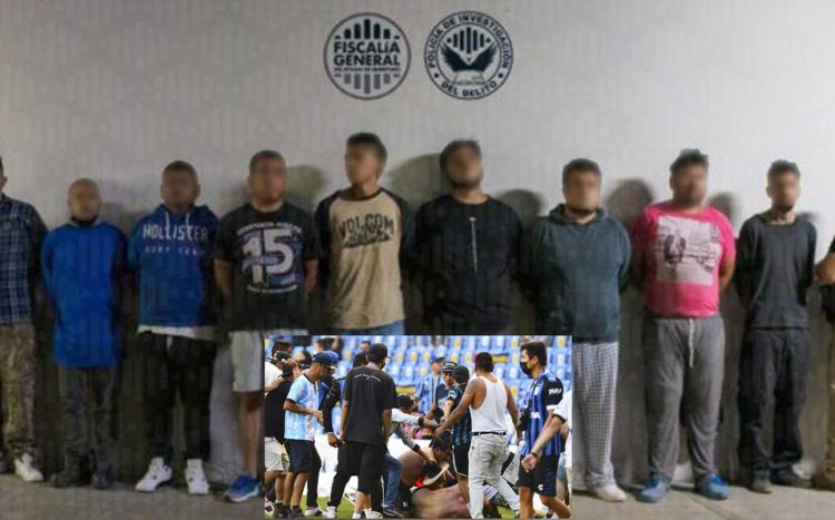 Detienen a 10 sujetos por los hechos en el corregidora