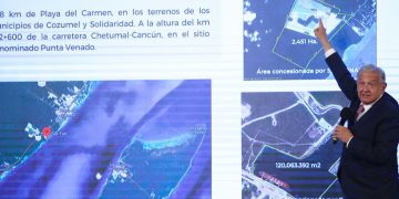 Habitantes de la región apoyan al Tren Maya, sostiene AMLO