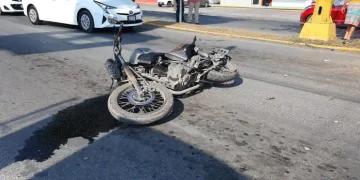 Atropellan motociclista en el Fracc Villarreal