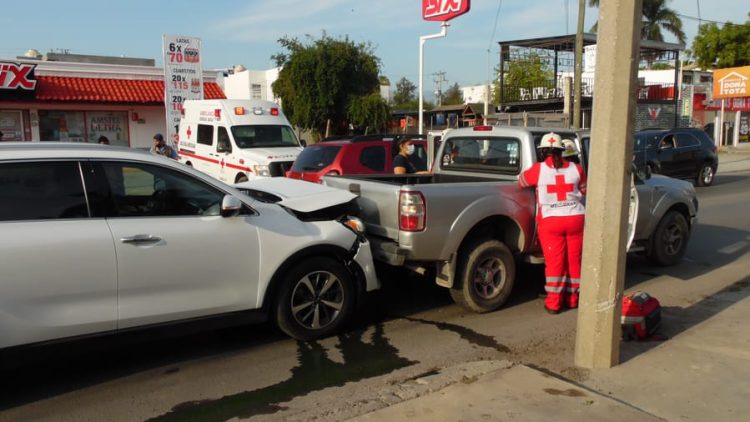 Choque por alcance supera los 70 mil pesos en daños