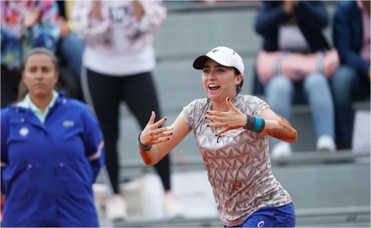 Fernanda Contreras la mexicana que hizo historia en Roland Garros
