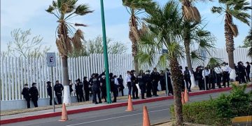 Resguarda Policia Estatal Congreso de Tamaulipas