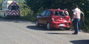 Choque por alcance en la interejidal