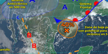 Se forma ciclón en costas de Tamaulipas, se esperan lluvias lleguen a Nuevo León