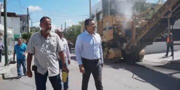 Rehabilita Lalo Gattas calles de Ciudad Victoria