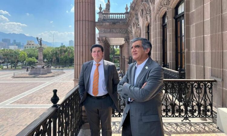 Acuerdan Américo Villarreal y Samuel Garcia formar mesas del agua y de seguridad