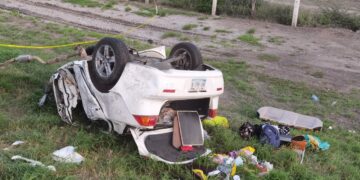 Fatal accidente deja 3 muertos en carretera Zaragoza