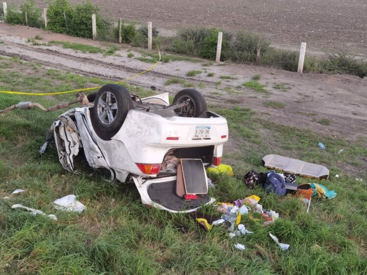Fatal accidente deja 3 muertos en carretera Zaragoza