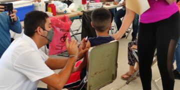 Vacunan a niños de 5 a 11 años en Ciudad Victoria