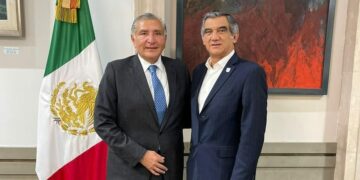 Se reúne Américo Villarreal con Adán Augusto; hablan de la gobernabilidad en Tamaulipas