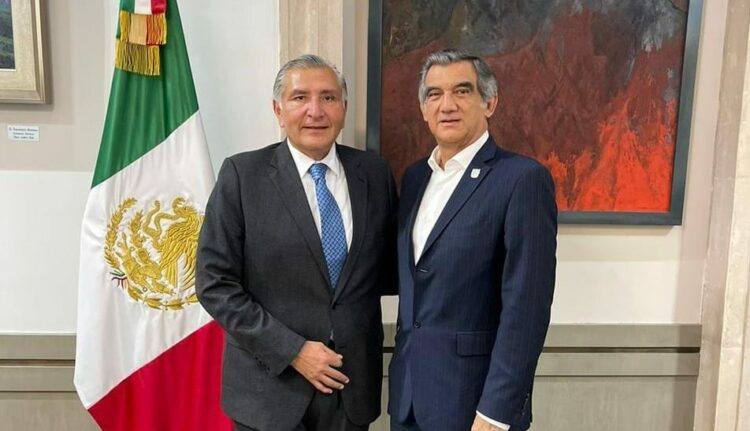Se reúne Américo Villarreal con Adán Augusto; hablan de la gobernabilidad en Tamaulipas