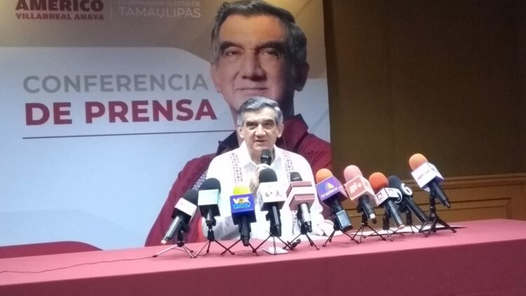 Descalifica acciones del gobierno saliente Américo Villarreal