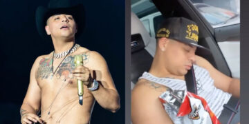 Exhiben al vocalista de Grupo Firme borracho