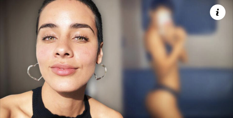 Cansada del Photoshop muestra estrías en ropa interior Esmeralda Pimentel