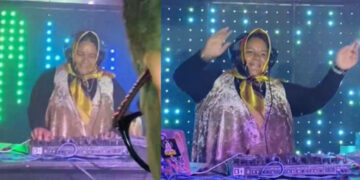 Sorprende la señora católica como DJ en el bar Baby de la CDMX