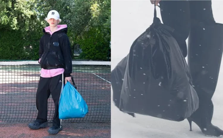 Balenciaga lanza bolsa de basura «de lujo» en 36 mil pesos