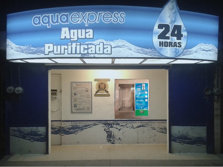 ¿Qué es una máquina vending de agua?