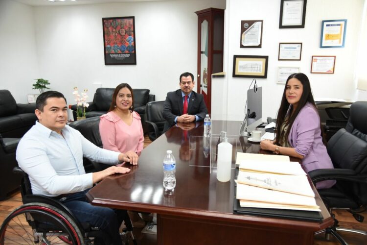 Se reunieron la presidenta del Trieltam y diputados de Morena