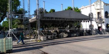 Cierran vialidades del centro de Ciudad Victoria por preparativos del grito