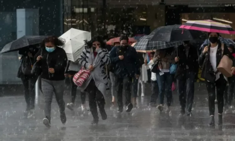 Se prevén lluvias en siete estados del país