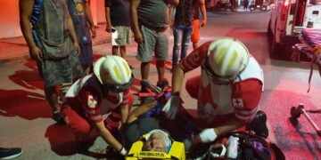 Atropella a perro y termina hospitalizado en la Col. Libertad