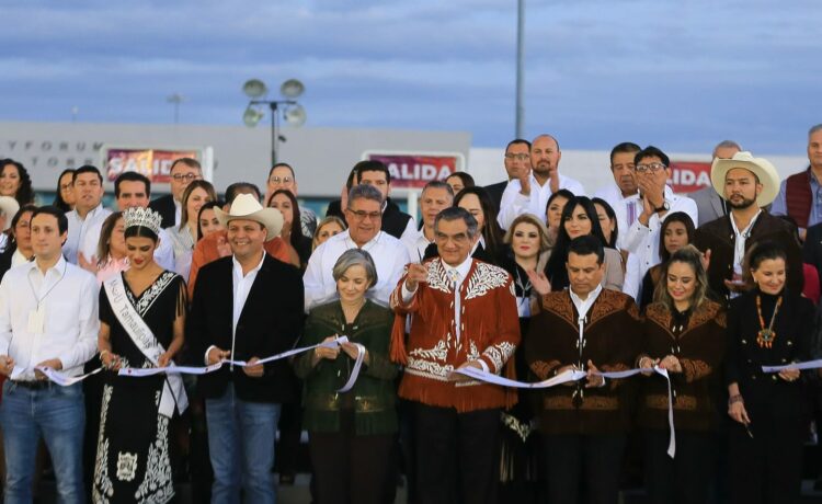 Inauguro Américo Villarreal Feria Tamaulipas 2022