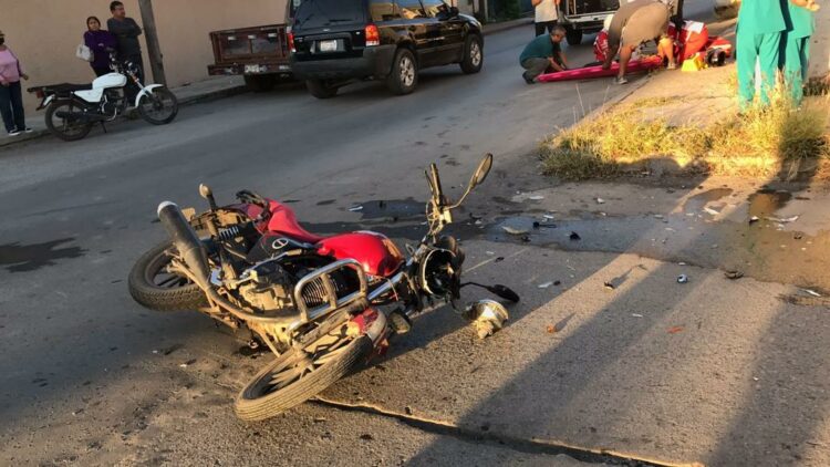 Atropellan a motocilista en el 3 abasolo