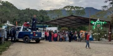 Guardia Estatal sigue regalando sonrisas a niños Tamaulipecos.