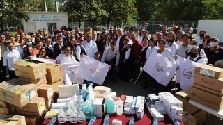 Sigue la entrega de medicamentos en hospitales y centros de salud en Tamaulipas.