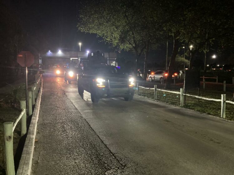 Arriban 600 elementos del ejército a la franja fronteriza