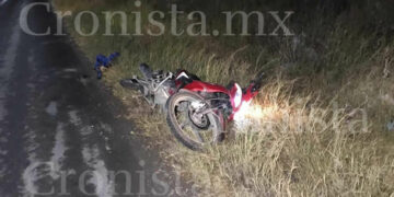 Motociclista pierde la vida al ser atropellado, conductor se da la fuga