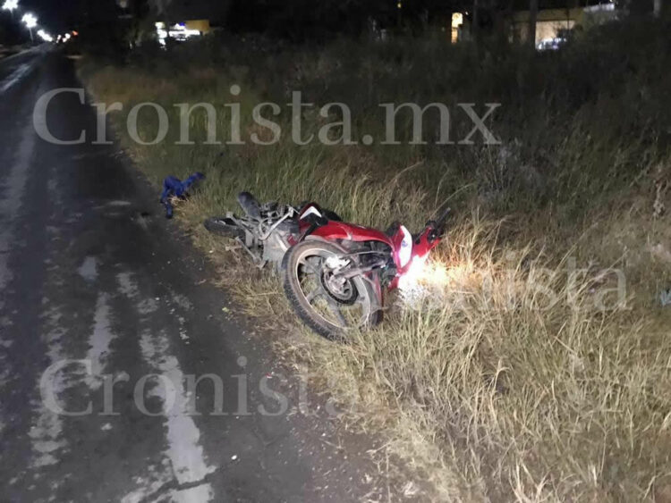 Motociclista pierde la vida al ser atropellado, conductor se da la fuga