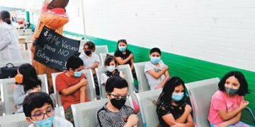 Niños de escuelas primarias serán vacunados en Tamaulipas