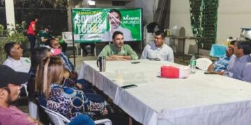 Lleva acabo Muñoz Cano reunión con gente en Ocampo.