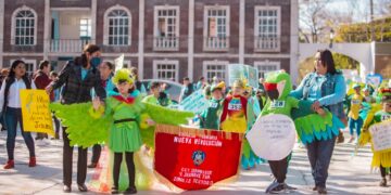 Realizan festival de la Guacamaya Verde en Jaumave