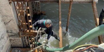 Avanza al 60% trabajos en la Presa Vicente Guerrero