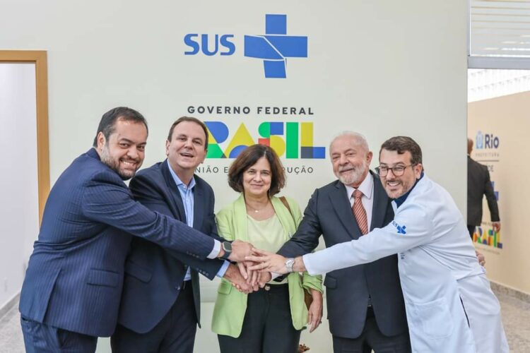 Lula da Silva sigue firme con su compromiso hacía la salud del pueblo Brasileño.