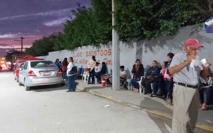 Cancelan inscripción en 14 municipios por frente frío en Tamaulipas