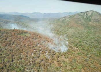 Alerta Protección Civil sobre posibles incendios forestales