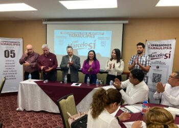 Anuncian «Encuentros por el Futuro» en apoyo a Marcelo Ebrad en Tamaulipas