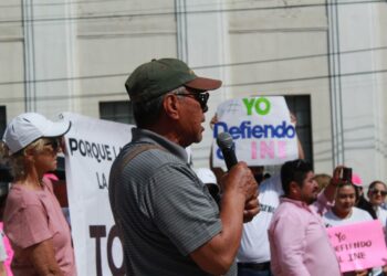Marchan a favor del INE en Tamaulipas y echar abajo el Plan B