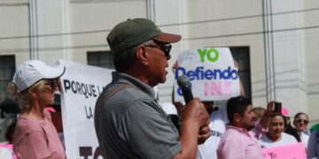 Marchan a favor del INE en Tamaulipas y echar abajo el Plan B