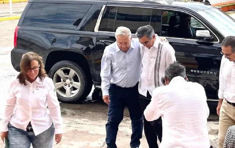 Llega AMLO a la 1 pm a Ciudad Victoria